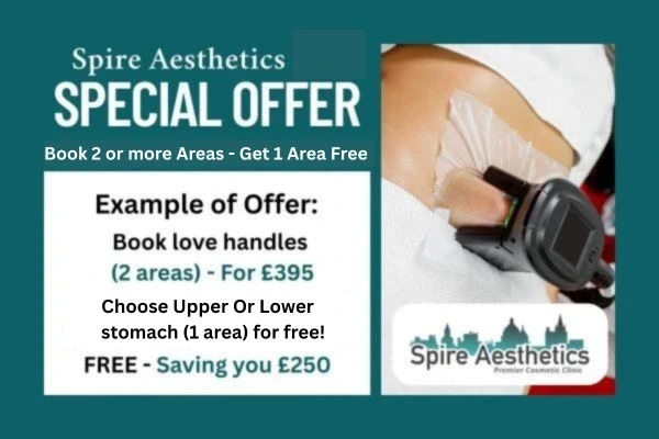 Fat Freezing Promotion Whitley Bay from Spire Aesthetics - Book Today!