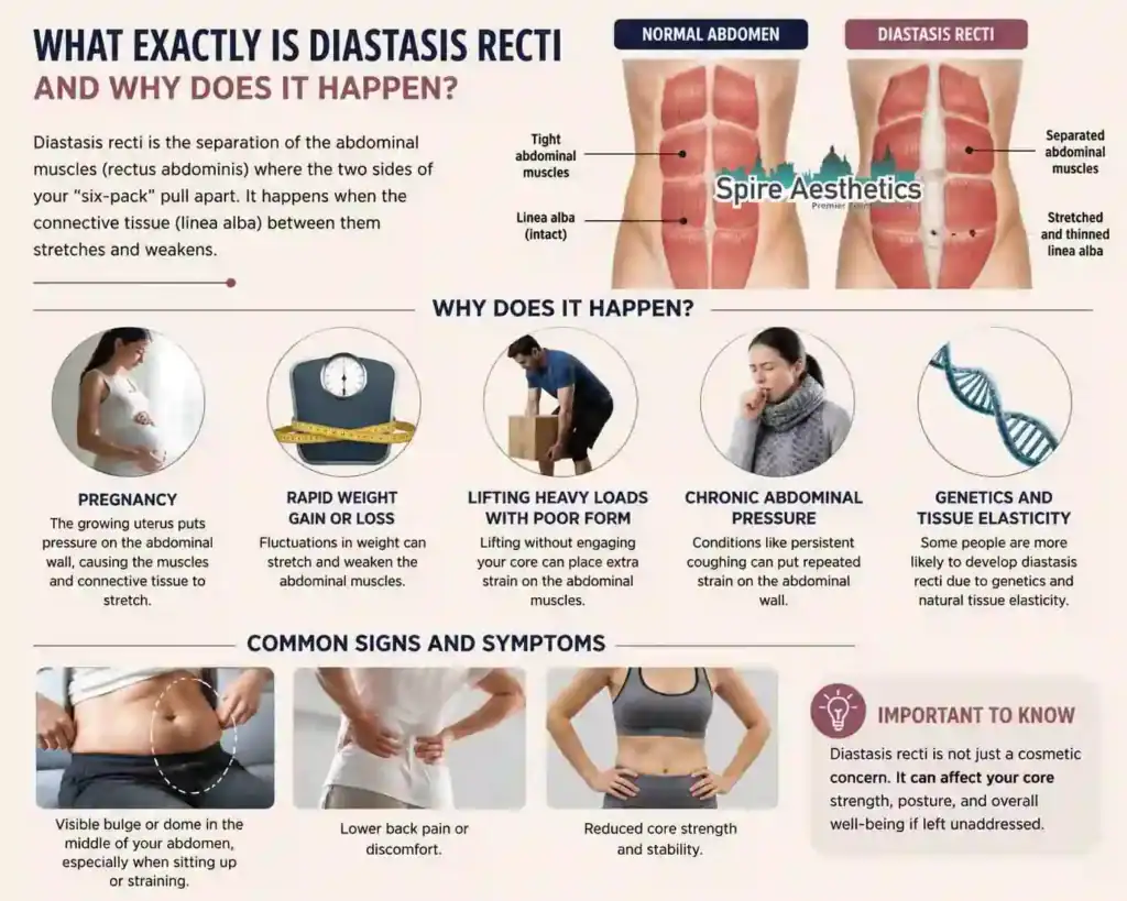 What Exactly Is Diastasis Recti and Why Does It Happen Whitley Bay?